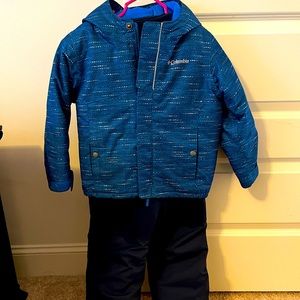 Columbia 4T Snow Bib and Jacket